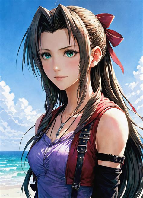 aerith gainsborough naked|Aerith Gainsborough FF7, Selfie, v1